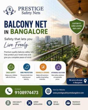 High-Quality Balcony Net in Bangalore at Affordable Prices