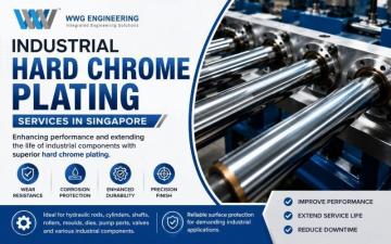 Industrial Hard Chrome Plating Services in Singapore