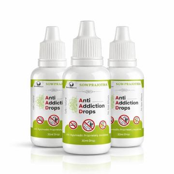 Anti Addiction Drops for Alcohol & Smoking Support | Ayurvedic Herbal Formula
