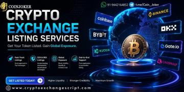 Drive Token Adoption and Market Presence Through Crypto Exchange Listing Services