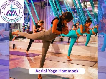 Aerial Yoga Hammock for Strength, Balance and Relaxation