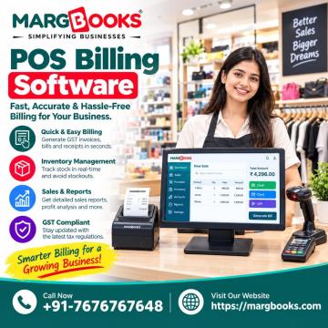 POS Billing Software for Fast & Easy Retail Billing | MargBooks