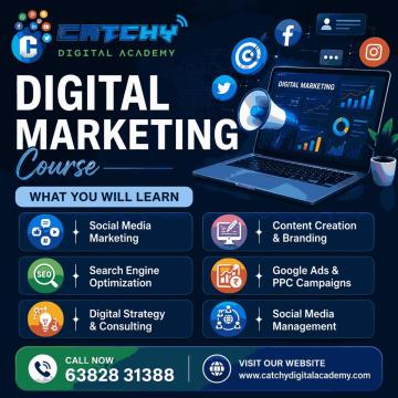 Digital Marketing Course Gandhipuram Coimbatore - Catchy Digital Academy
