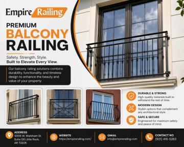 Stylish & Durable Balcony Railing Solutions for Modern Homes
