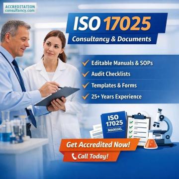 Readymade ISO 17025 Documents with Expert Consultancy