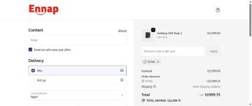 Up To 75% OFF Entire Order on Ennap