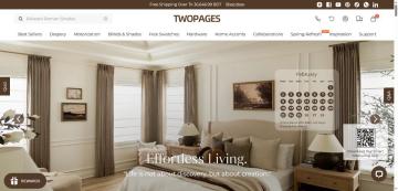 30% OFF Site-wide on Two Pages Curtains