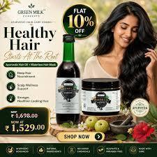 Green Milk Concepts | Ayurvedic Hair Care & Natural Wellness Brand