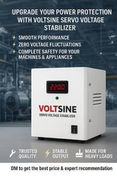 Servo Voltage Stabilizer – Best Price, Features, and Complete Buying Guide