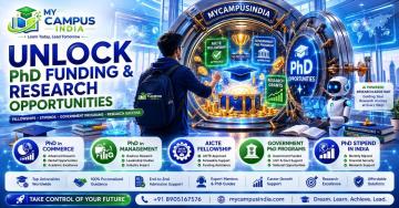 PhD in Commerce, PhD in Management, Government PhD Programs, AICTE PhD Fellowship, PhD Stipend India