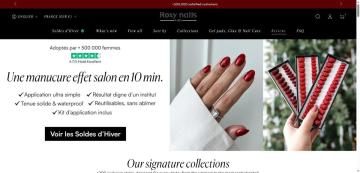 40% OFF All Orders on Roxy Nails Paris