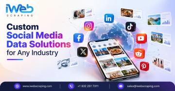 Custom Social Media Data Solutions for Any Industry