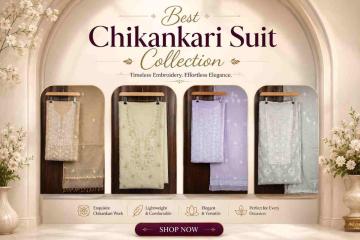 Shop the Best Chikankari Suit Collection Online