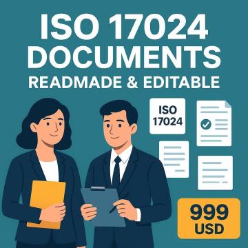 Readymade ISO 17024 Documents- Editable Templates
