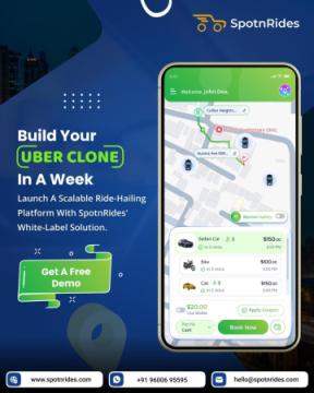 Uber Clone App Solution – Launch Your Own Ride-Hailing Business Fast