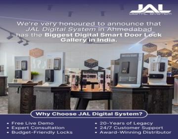 Leading Digital Door Lock Supplier in Ahmedabad - JAL Digital System