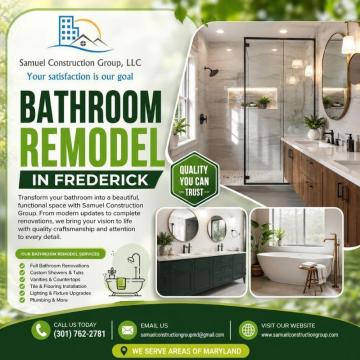 Professional Bathroom Remodeling Services in Frederick