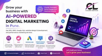 AI-Powered Digital Marketing Company in Pune | Clearby Services