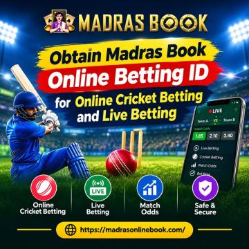 Obtain Madras Book Online Betting ID for Online Cricket Betting and Live Betting