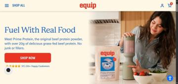 30% OFF Your Order at Equip Foods