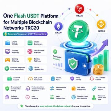 One Flash USDT Platform for Multiple Blockchain Networks TRC20
