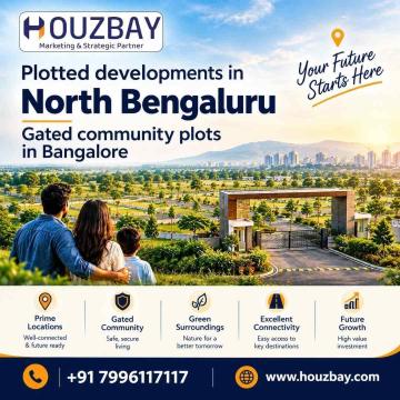 Plotted developments in North Bengaluru | Gated community plots in Bangalore