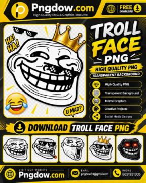 Troll Face PNG