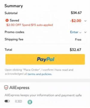 Exclusive $55 OFF All Orders Over ($15 to $459) on AliExpress