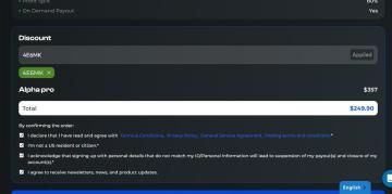 Alpha Capital Group Exclusive! 40% OFF All Pro Accounts Instantly