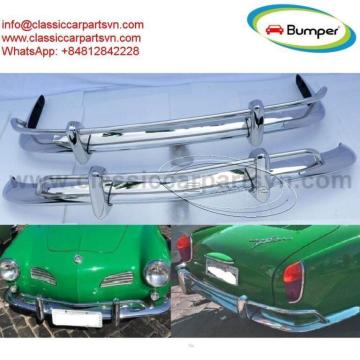 VW Karmann Ghia US Export style bumpers year () by stainless steel