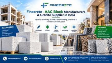 Finecrete – AAC Block Dealer & Manufacturer in India