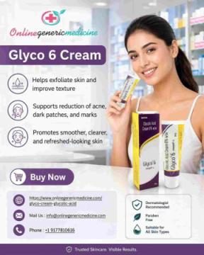 Glyco 6 Cream: Uses, Benefits, and How to Apply