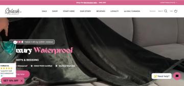 40% OFF Your Order At Splash Blanket