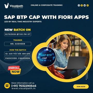 SAP BTP CAP Fiori Training – New Batch Starts Soon
