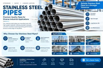 Stainless Steel Pipes for Strong, Durable, and Corrosion-Resistant Piping Systems