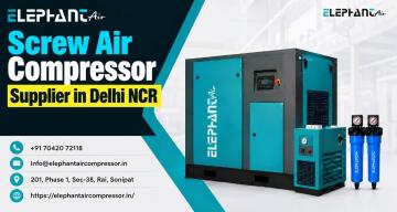 Screw Air Compressor Supplier in Delhi NCR