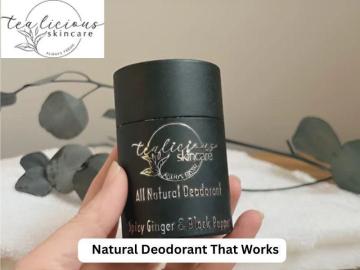 Feel Fresh with Natural Deodorant That Works