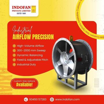 Engineered Axial Fans for Industrial Airflow