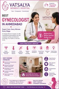 Best Gynecologist in Ahmedabad - Vatsalya Women’s Hospital
