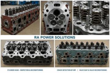Cylinder Head and Cylinder Liners Repair for Heavy Engines