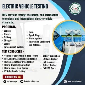 URS Electric Vehicle Testing Lab in Bengaluru