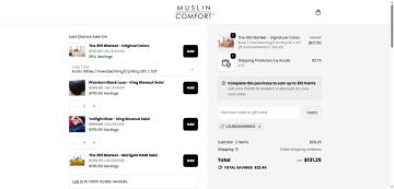 30% OFF Your Sitewide on Muslin Comfort