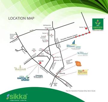 2 BHK Apartments in Greater Noida West | Sikka Kaamya Greens