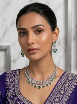 Buy American Diamond Necklace set online