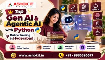 Top Gen AI & Agentic AI with Python Online Training in Hyderabad