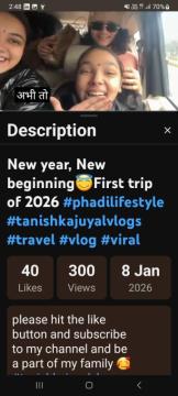 New year, New beginning First trip of 2026