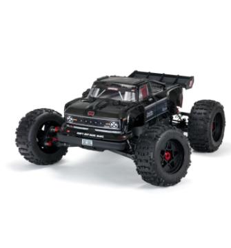 Arrma 1/5 Outcast 8S EXB 4X4 Roller Brushless Stunt Truck, Black (MEGATRONTOYS)