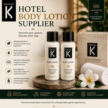 Eco-friendly hotel toiletries supplier