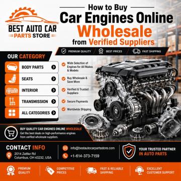 How to Buy Car Engines Online Wholesale from Verified Suppliers