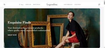 10% OFF Entire Order on Legendina